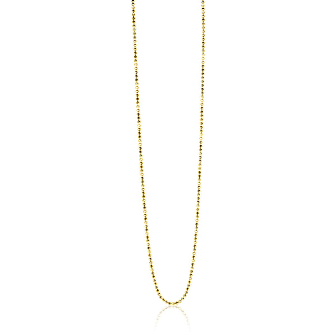 Zinzi Necklace Gold Plated Zilc B90 G