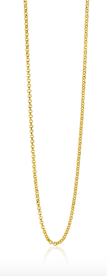 Zinzi Necklace Gold Plated Zilc J45 G