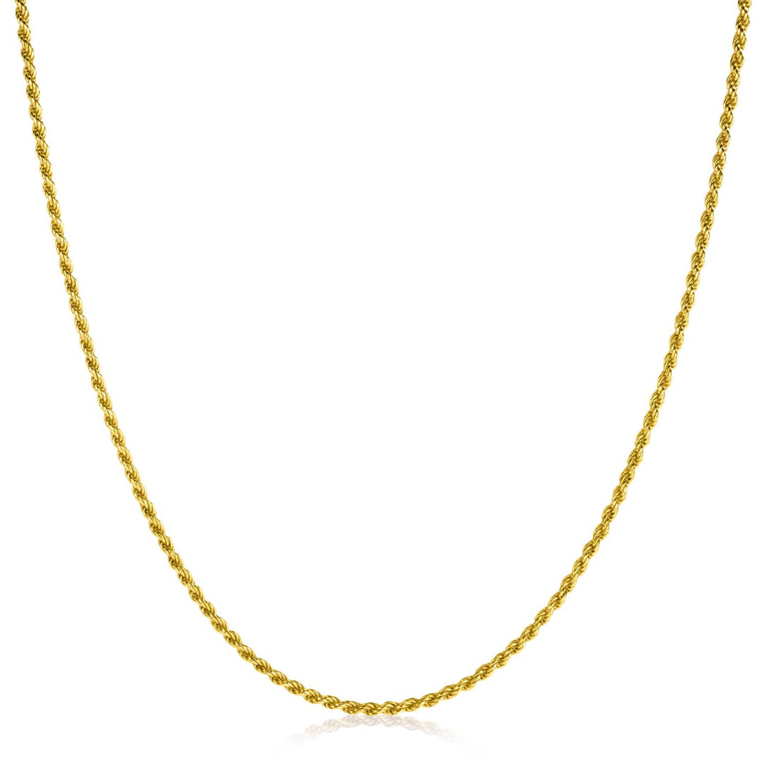 Zinzi Ketting Gold Plated Zilc K80 G