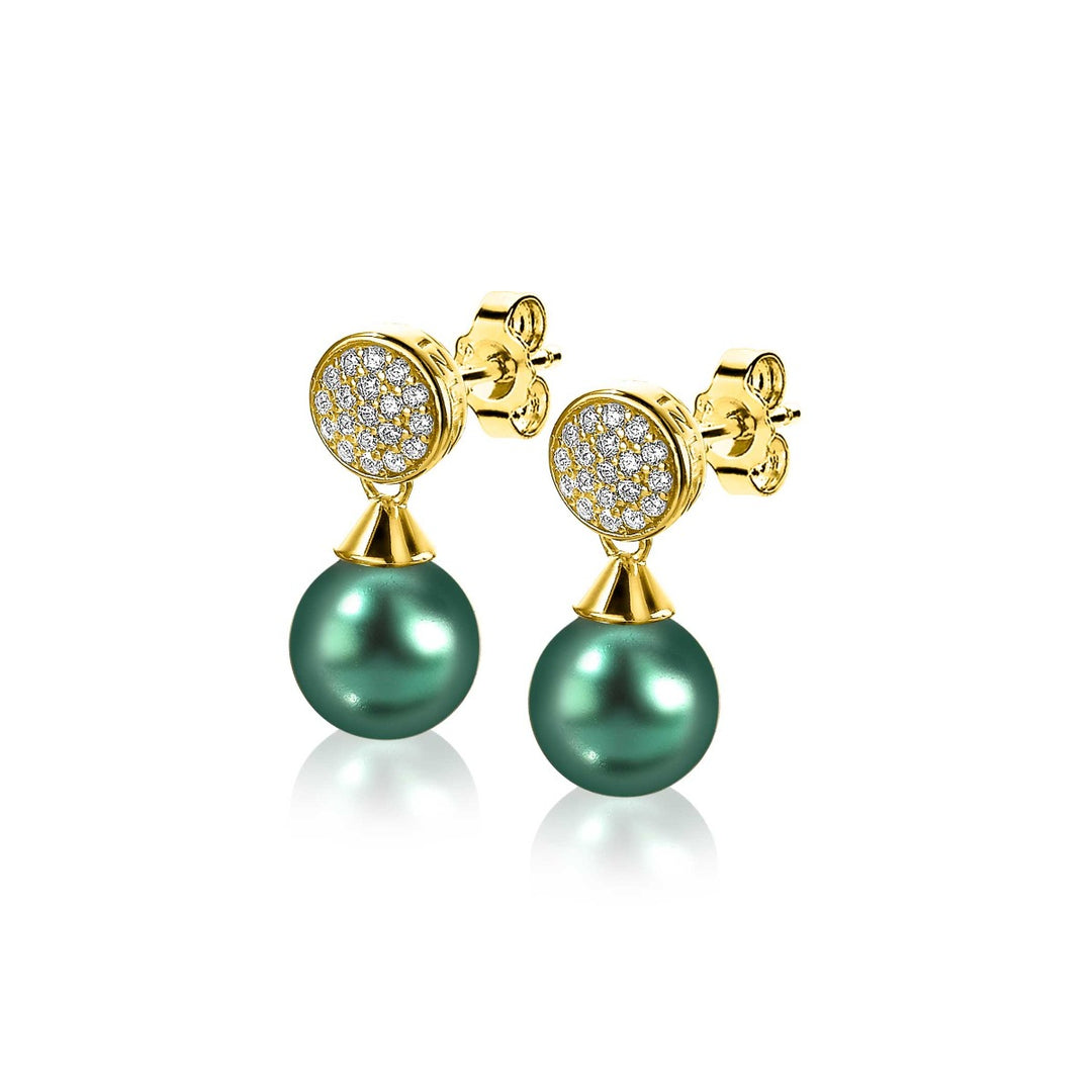 Zinzi Earrings Gold Plated Zio1151 Gg