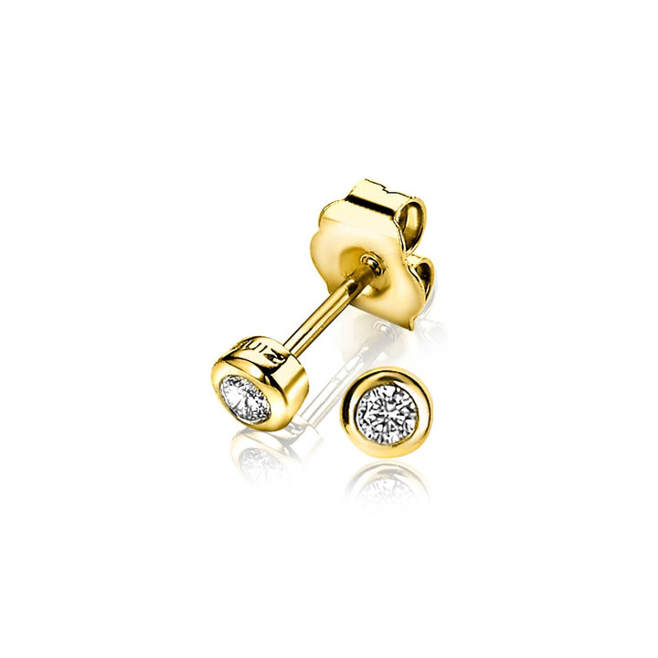 Zinzi Earrings Gold Plated Zio1177 G