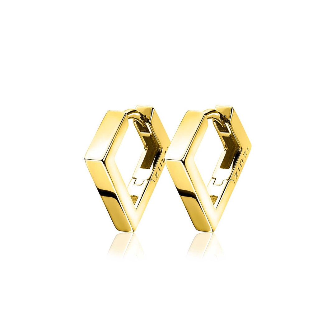 Zinzi Earrings Gold Plated Zio1684 G