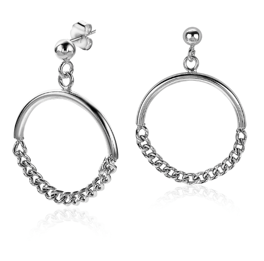 Zinzi Earrings Silver Zio2201