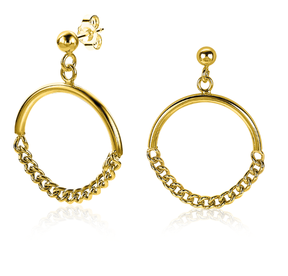 Zinzi Earrings Gold Plated Zio2201 G