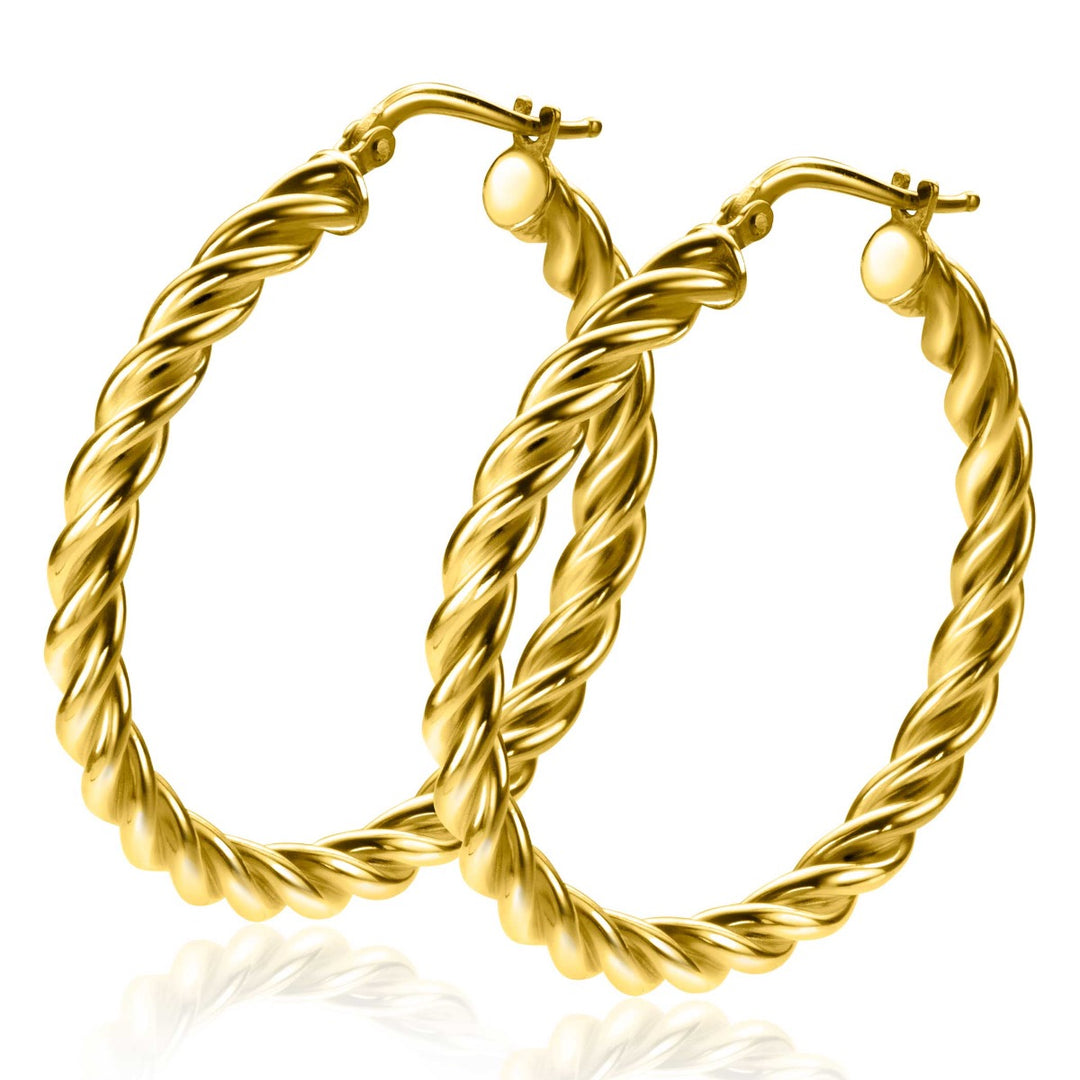 Zinzi Earrings Gold Plated Zio2282 G