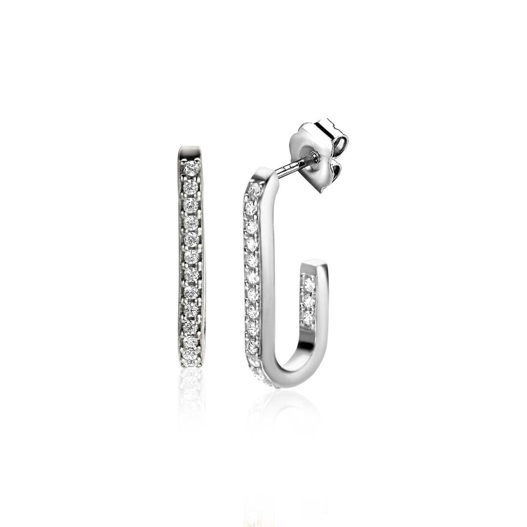 Zinzi Oorbellen Zilver Zio2310
