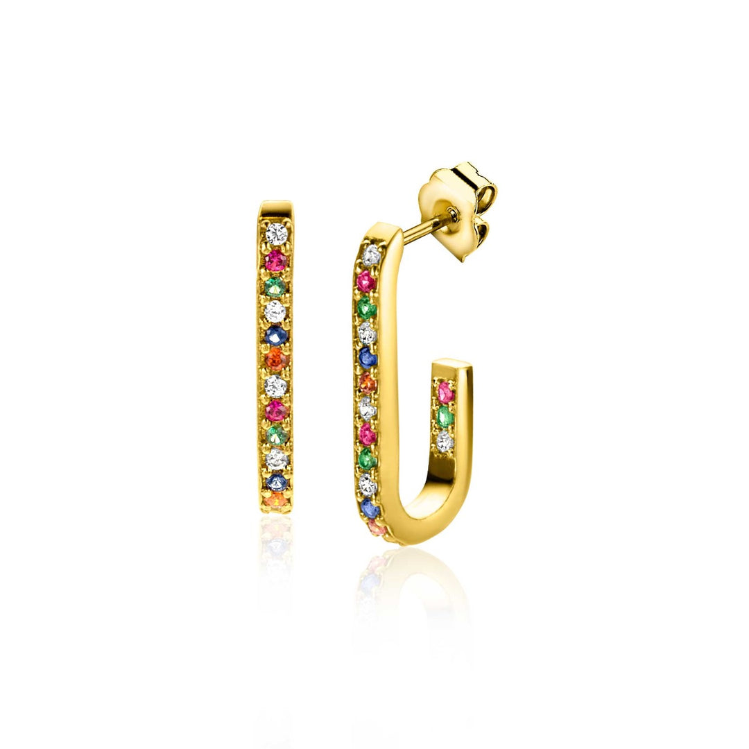 Zinzi Earrings Gold Plated Zio2310 Ymc