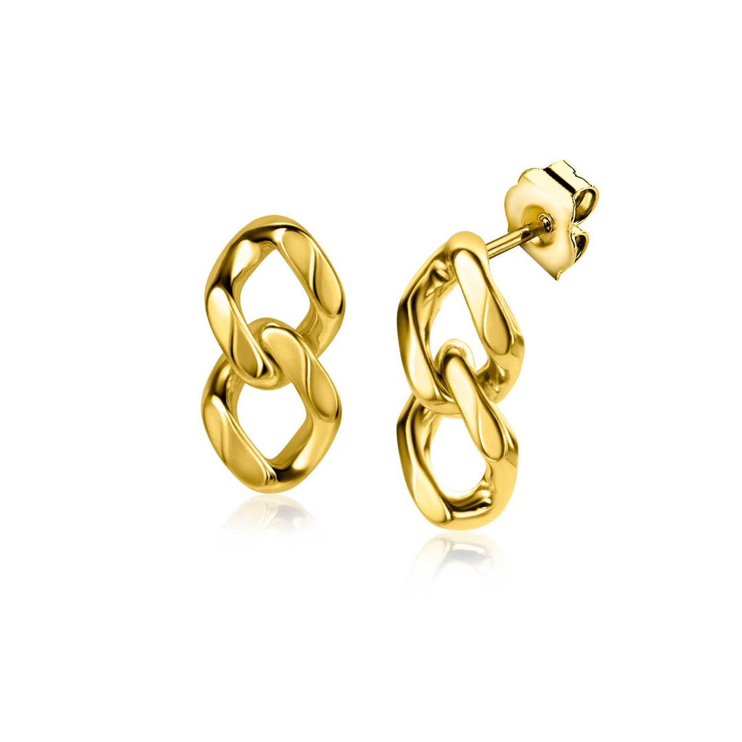 Zinzi Earrings Gold Plated Zio2331