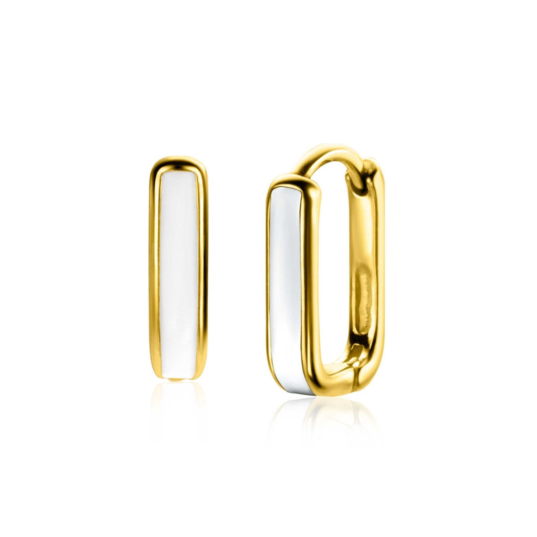 Zinzi Earrings Gold Plated Zio2339 W