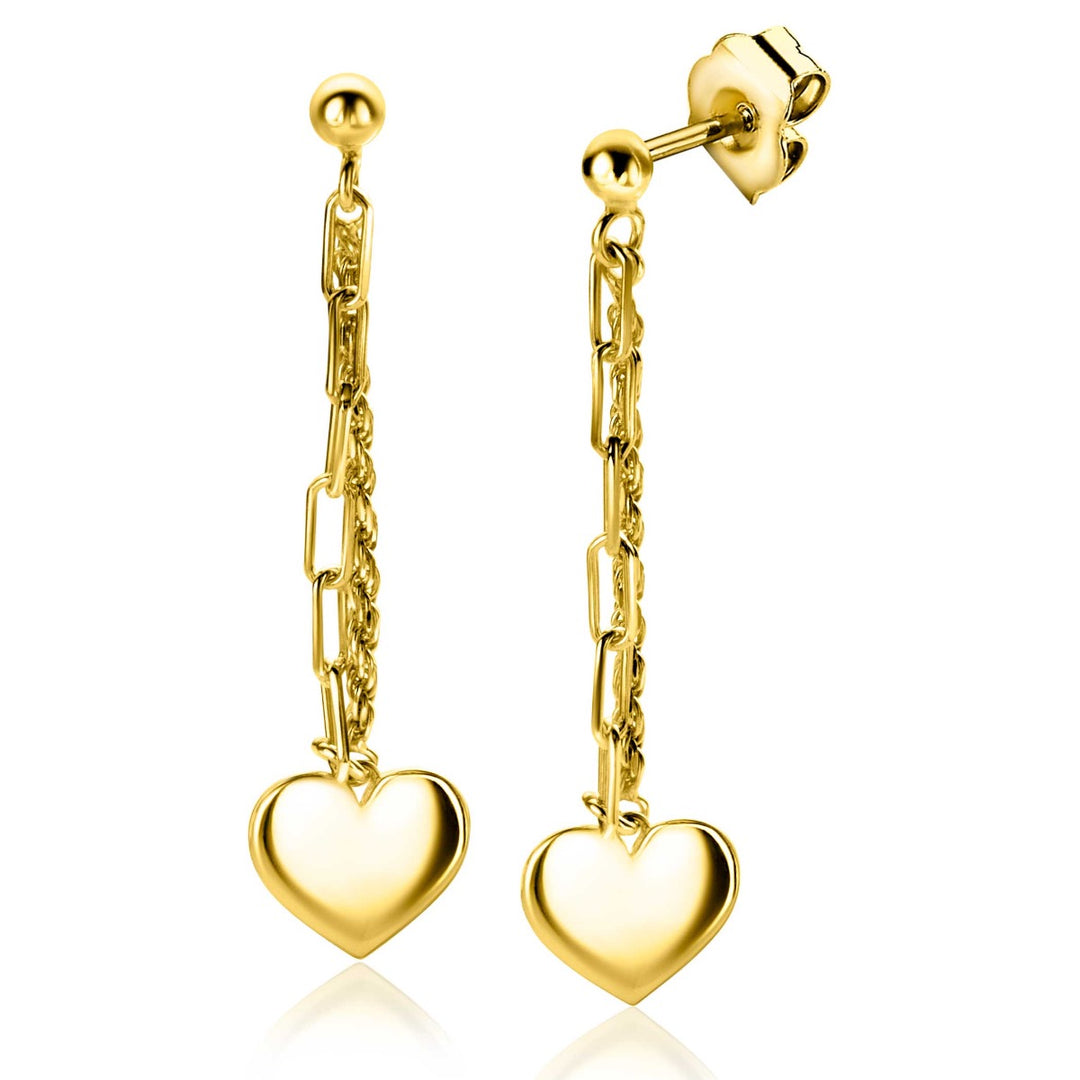 Zinzi Earrings Gold Plated Zio2381 G