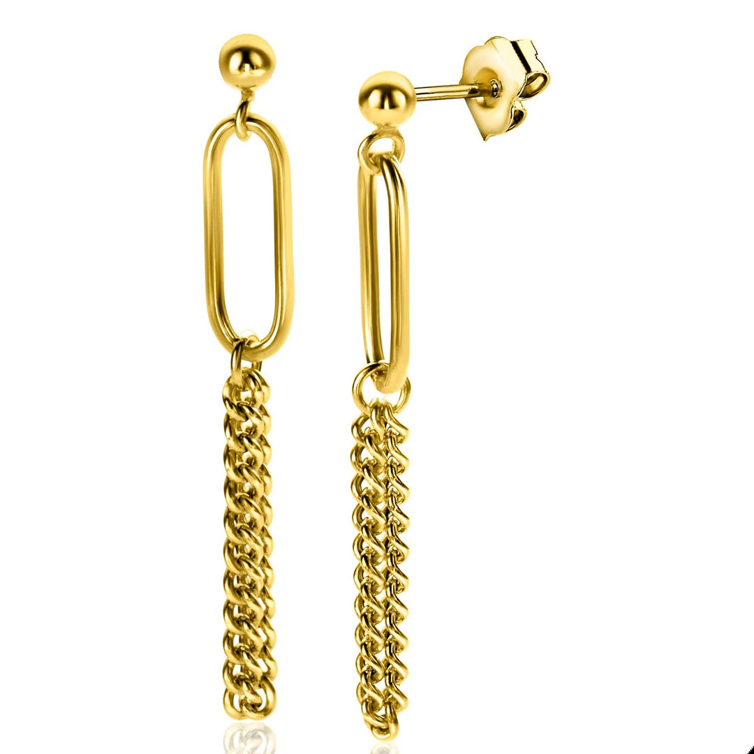 Zinzi Earrings Gold Plated Zio2382