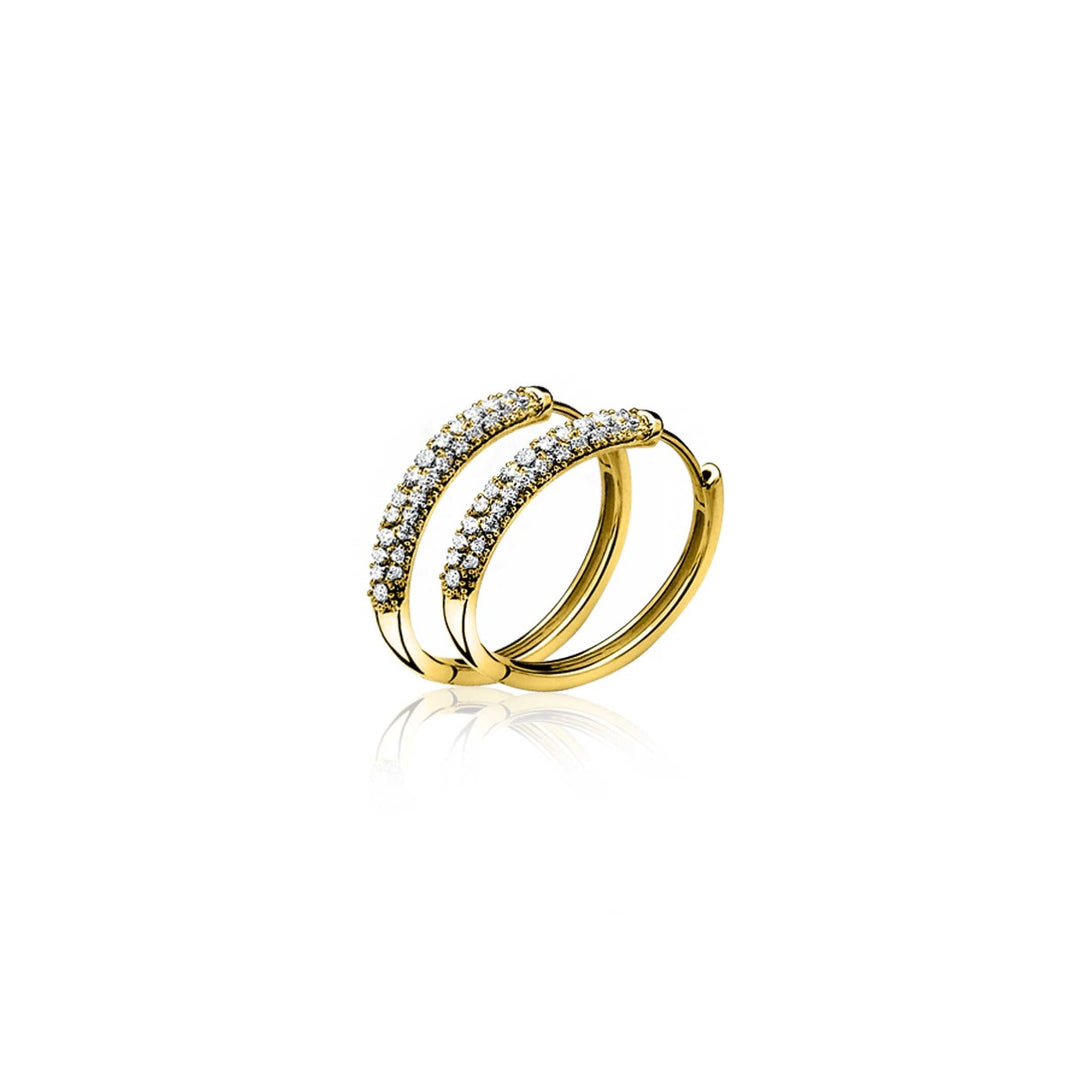 Zinzi Earrings Gold Plated Zio660 G